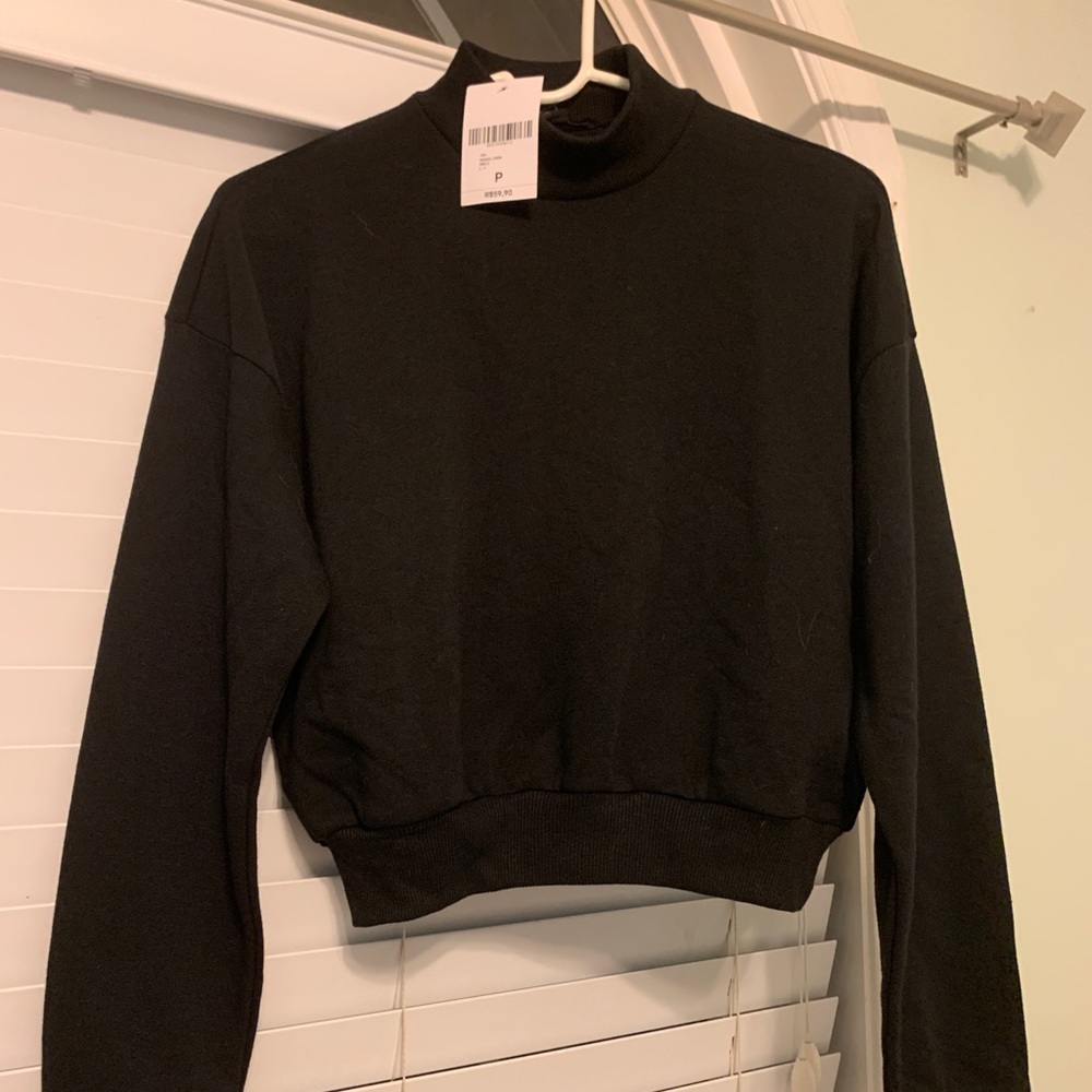Forever 21 Long Sleeve Crop Top
